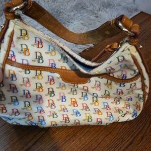 Dooney & Bourke Multicolor Logo Shoulder Bag